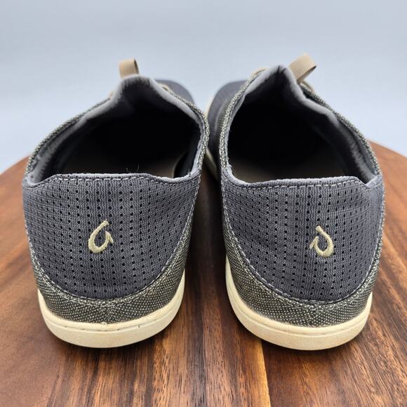 Olukai Shoes Men\'s 10.5 Gray Mesh Nohea Moku Comfort Slip On Casual Sneakers main image 7